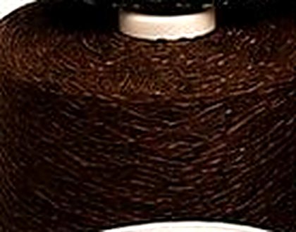 Coffee Brown OE yarn cone