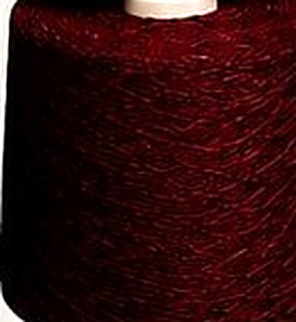 Maroon OE yarn cone